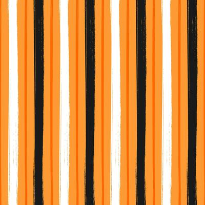 Halloween Red Orange Black Vertical Stripe Pattern
