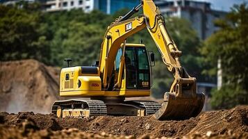 Heavy Excavator Truck Shaping the Construction Landscape photo