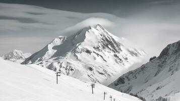 Majestic Winter Mountainscapes photo