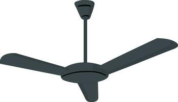 Ceiling fan For Animation vector