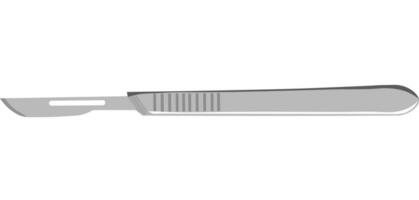 Medical Equipment Scalpel vector