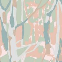 Vector forest themed illustration seamless repeat pattern