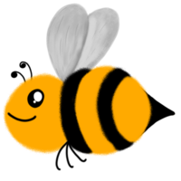 pequeno querida abelha png