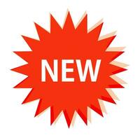 NEW emphasis pop. New products. Advertisement. Vector. vector