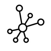 Network Icon. Community. Connection. Vector. vector