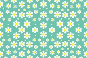 Flora seamless pattern background vector