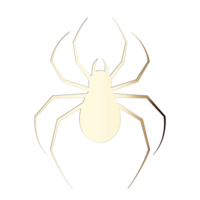 dourado aranha logotipo png