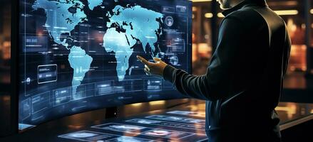 Technology Touch Screen Monitors Transforming Software Development and Business Expansion photo