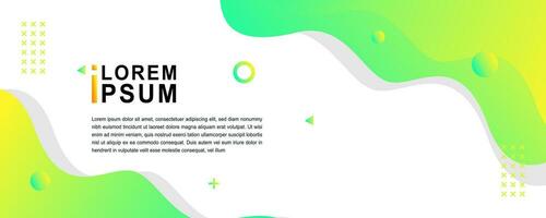 Vibrant Banner Templates Gradient Colors and Fluid Shapes vector