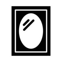 Mirror Vector Glyph Icon For Personal And Commercial Use.