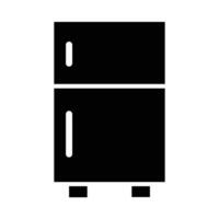 Fridge Vector Glyph Icon For Personal And Commercial Use.