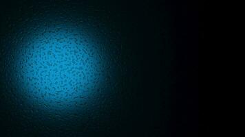 Gradually light up of the lights behind the glass, 3d rendering. video