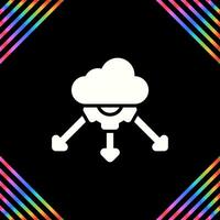 Network Load Balancing Vector Icon