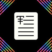 Document Strikethrough Vector Icon