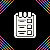 Task list with clipboard Vector Icon