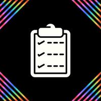 Task list with checkmarks Vector Icon