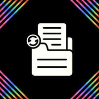 Document Sync Vector Icon