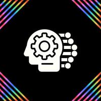 Machine Learning Vector Icon