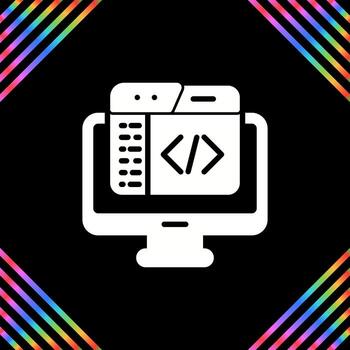 Code Editor Vector Icon
