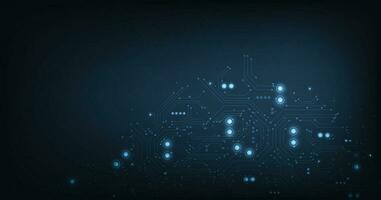 circuito tablero tecnología antecedentes concepto. vector