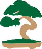 de bonsai beeld voor logo Japans stijl png