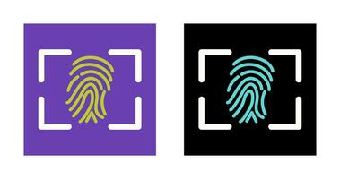 Fingerprint Vector Icon