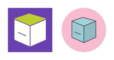 Cube Vector Icon