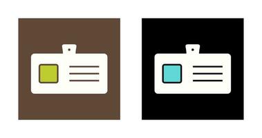 Identity Card Vector Icon