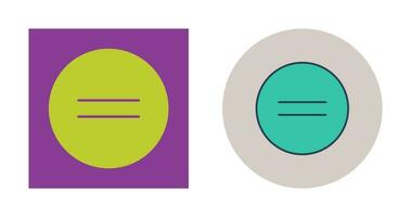 Equal To Vector Icon