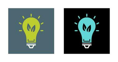 Eco friendly Bulb Vector Icon