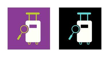 Find Luggage Vector Icon