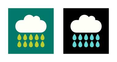 icono de vector de lluvia