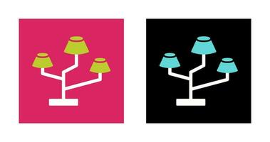 Lamps Stand Vector Icon