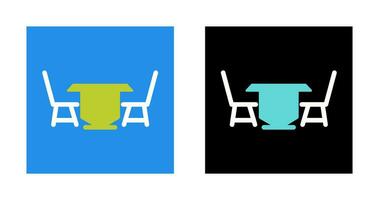 Lunch Table Vector Icon