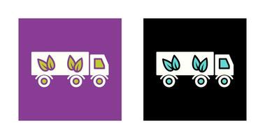 Eco friendly Truck Vector Icon