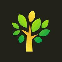 logo ecological environment icon, green vector