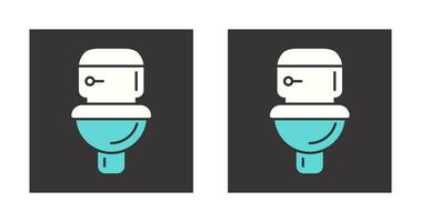 icono de vector de baño