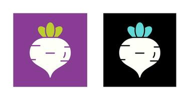 Turnip Vector Icon