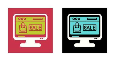 Online Sale Vector Icon