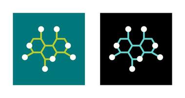 Molecule Structure Vector Icon