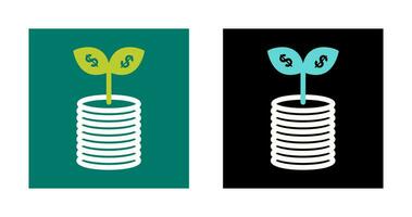 Money Growth Vector Icon