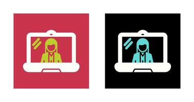 Video Call Vector Icon