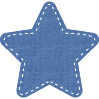 Blau Jeans Denim Stoff Material Baumwolle Textur Star Mode y2k Jahrgang alt Schule cool Kinder png