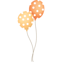 Balloon pastel colorful birthday holiday party anniversary gift surprise celebration decoration png