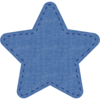 Blau Jeans Denim Stoff Material Baumwolle Textur Star Mode y2k Jahrgang alt Schule cool Kinder png