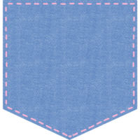 blauw jeans denim kleding stof materiaal katoen structuur zak- mode y2k wijnoogst oud school- koel kinderen png