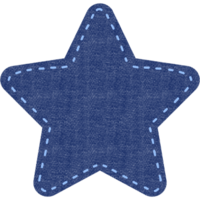 Blau Jeans Denim Stoff Material Baumwolle Textur Star Mode y2k Jahrgang alt Schule cool Kinder png