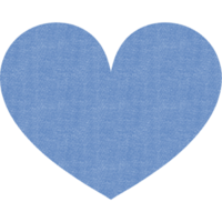 blauw jeans denim kleding stof materiaal katoen structuur hart mode y2k wijnoogst oud school- koel kinderen png
