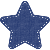 Blau Jeans Denim Stoff Material Baumwolle Textur Star Mode y2k Jahrgang alt Schule cool Kinder png