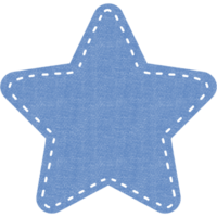 Blau Jeans Denim Stoff Material Baumwolle Textur Star Mode y2k Jahrgang alt Schule cool Kinder png